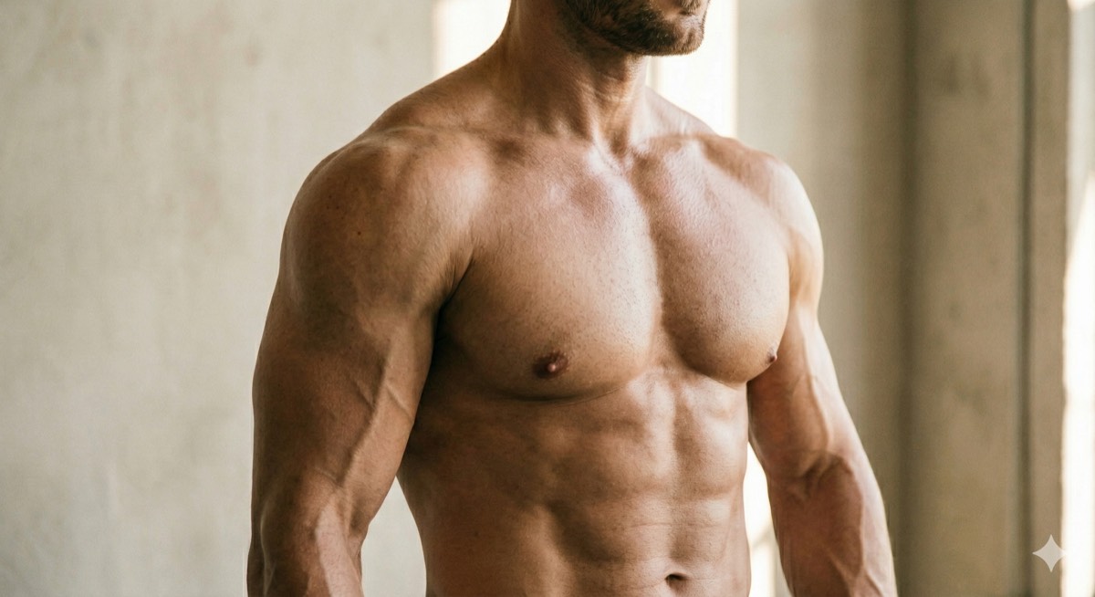 Athletic male torso